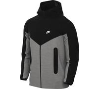 Nike FB7921-064 Tech Fleece Sweatshirt Men's DK GREY HEATHER/BLACK/WHITE Size XS