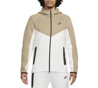 NIKE FB7921-121 M NK TCH FLC FZ WR HOODIE Sweatshirt Men's SUMMIT WHITE/KHAKI/BLACK Size 3XL