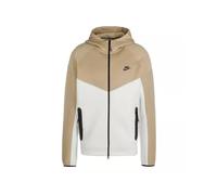 NIKE FB7921-121 M NK TCH FLC FZ WR HOODIE Sweatshirt Men's SUMMIT WHITE/KHAKI/BLACK Size XL