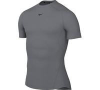 NIKE FB7932-084 M NP DF TIGHT TOP SS Sweatshirt Men's SMOKE GREY/BLACK Size L