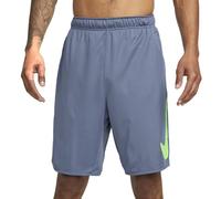 NIKE FB7948-491 M NK DF S72 Totality Knit 9UL Shorts Men's DIFFUSED Blue/Lime Blast Size L