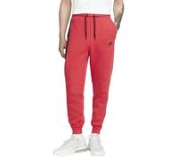 Nike FB8002-672 Men's Tech Fleece Tracksuit Bottoms, Lt Univ Red HTR/Black, S