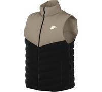 NIKE FB8201-010 M NK TF WR MIDWEIGHT VEST Jacket Men's BLACK/KHAKI/SAIL Size XS
