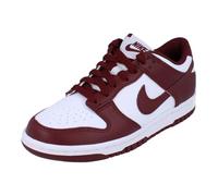 NIKE FB9109-115 Dunk Low (GS) Men White/Redwood-Gym RED UK 3.5