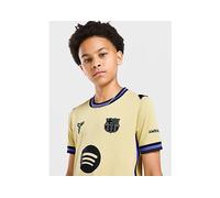 Nike FC Barcelona 2025/26 Away Shirt Junior - Orange - Kids 7-8Y