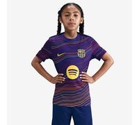 Nike FC Barcelona 25 26 Kids Dri FIT Academy Pro Pre Match Home Shirt