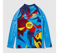 Nike FC Barcelona 25 26 Kids Dri Fit Strike El Classico Pre Match Drill Top