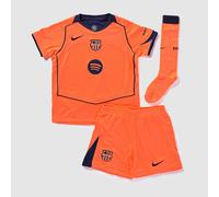Nike FC Barcelona 25 26 Little Kids Dri FIT Stadium Third Kit
