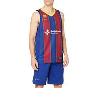 Nike Fcb M Nk Jsy Replica Home Tank Top - Noble Red/Deep Royal Blue/(Varsity Maize), Small