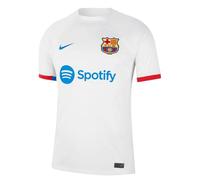 Nike Barcelona Away Shirt 2023 2024 Adults M White/Grey