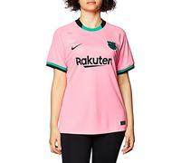 Nike FCB W Nk Brt Stad Jsy Ss 3R T-Shirt - Pink Beam/(Black) (Full Sponsor), Large