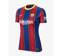 Nike FCB W Nk Brt Stad Jsy Ss HM T-Shirt - Deep Royal Blue/(Varsity Maize) (Full Sponsor), X-Small