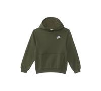 NIKE FD3000-325 K NSW CLUB FLC HDY LBR Sweatshirt Unisex CARGO KHAKI/WHITE Size XS