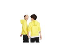 NIKE FD3000-731 K NSW CLUB FLC HDY LBR Sweatshirt Unisex OPTI YELLOW/WHITE Size S
