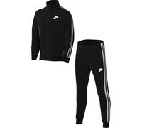 NIKE FD3061-010 K NSW TRACKSUIT POLY TAPED FZ Jacket Unisex BLACK/WHITE Size XS