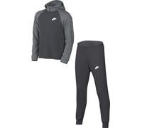 NIKE FD3072-084 K NSW TRACKSUIT POLY HD FZ LBR Jacket Unisex SMOKE GREY/ANTHRACITE/WHITE Size M