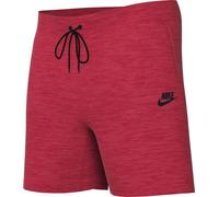 NIKE FD3289-672 B NSW TECH FLC Short Shorts Boy's LT UNIV RED HTR/Black/Black Size XL