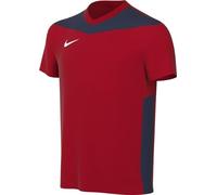 Nike Dri-FIT Park Derby IV T-Shirt, University Red/Midnight Navy/White, 6-7 Years