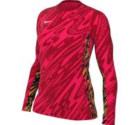 Nike FD7477-644 Maglia Dri-FIT Gardien V GK Sweatshirt Women's Laser Crimson/University RED/White Size XS
