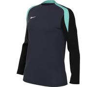 Nike FD7567-454 W NK DF STRK24 Crew TOP K Sweatshirt Women's Obsidian/Hyper Turq/Black/White Size L