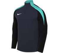 Nike FD7569-453 Maglia da Allenamento Dri-FIT Strike 24 Sweatshirt Men's Obsidian/Black/Hyper Turq/White Size M