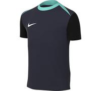 Nike FD7597-454 Dri-FIT Academy Pro 24 SS Top K T-Shirt Unisex Obsidian/Hyper Turq/Black/White Size XS