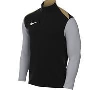 Nike FD7667-011 Dri-FIT Academy Pro 24 Drill Top K Sweatshirt Men's Black/Wolf Grey/Jersey Gold/White Size M