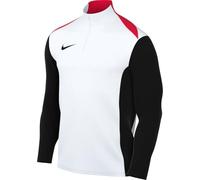 NIKE FD7667-100 Dri-FIT Academy Pro 24 Drill Top K Sweatshirt Men's WHITE/BLACK/BRIGHT CRIMSON/BLACK Size XL