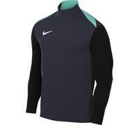 Nike FD7667-453 Dri-FIT Academy Pro 24 Drill Top K Sweatshirt Men's Obsidian/Black/Hyper Turq/White Size M
