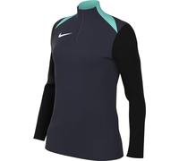 Nike FD7669-453 Dri-FIT Academy Pro 24 Drill Top K Sweatshirt Women's Obsidian/Black/Hyper Turq/White Size M