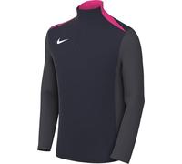 NIKE FD7671-410 Dri-FIT Academy Pro 24 Drill Top K Sweatshirt Unisex OBSIDIAN/ANTHRACITE/HYPER PINK/WHITE Size XS