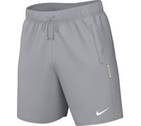 Nike FD7748-012 M NK DF SI FLC 8IN Short Shorts Men's Wolf Grey/White Size S