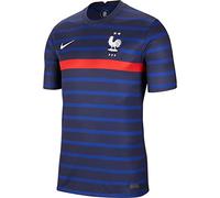 NIKE FFF M Nk Brt Stad Jsy Ss HM T-Shirt - Blackened Blue/White, X-Small