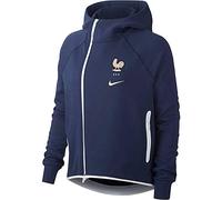 NIKE Fff Tch Flc Cape Aut Fan-Jacket Women's Fan-jacket - Midnight Navy/White/P488C, L