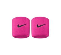 NIKE Fitness Pink/Black NIKE WRISTBAND SWOOSH PINK BLACK, Pink/Black, 8 cm UK