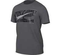 NIKE Men's M NK DF TEE CAMO T-Shirt, Iron Grey, L