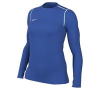 Nike FJ3006-463 W NK DF PARK20 Crew TOP R Sweatshirt Women's Royal Blue/White/White Size M