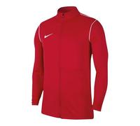 Nike FJ3022-657 M NK DF PARK20 TRK JKT K R Jacket Men's UNIVERSITY RED/WHITE/WHITE Size L