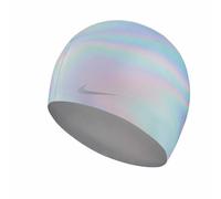 Nike Flash Silicone Swim Cap - Swimming Hat - Silver