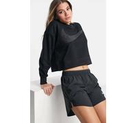 NIKE FLEECE SPARKLE TRAINING TOP PULLOVER SWEATSHIRT JUMPER SIZE S (CU9014 010)