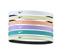 Nike Flex Classic Headbands 6PK Elastic Hair Bands Sport Lilac Ice (6 Units)