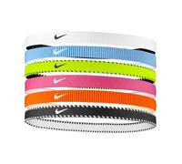 Nike Flex Classic Headbands 6PK Sport Volt Elastic Hair Bands (6 Units)