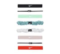 Nike Flex Classic Mixed Hair Bands (8-Pack) - Black ONE SIZE