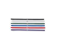 NIKE Classic Flexible Slim Hairband (Pack of 6) (One Size) (Royal Blue/Red)