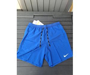 Nike Flex Stride 7” Dri-Fit Running Shorts Brief Lined Royal Blue Men's Small