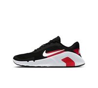 Nike Flex Train HV9972 Men's Workout Shoe, Black White University Red, 8 UK