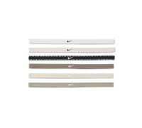 Nike Flexible Classic Hairband (Pack of 6) (One Size) (White/Army)