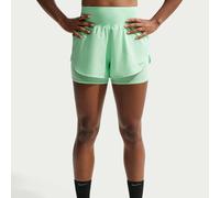 Nike Flow 2in1 Running shorts Women - mint, silver, Size M