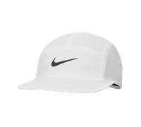 Nike Dri-FIT Fly Unstructured Swoosh Cap - White - Polyester M/L
