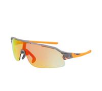 Nike Flyfree Shield Sunglasses in Matte Smoke Grey/Orange Mirror
